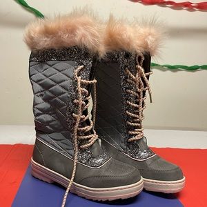 Justice girls winter boots